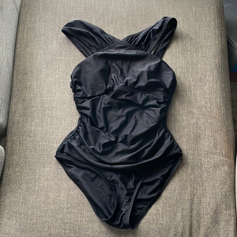 Sexy tummy hide one piece